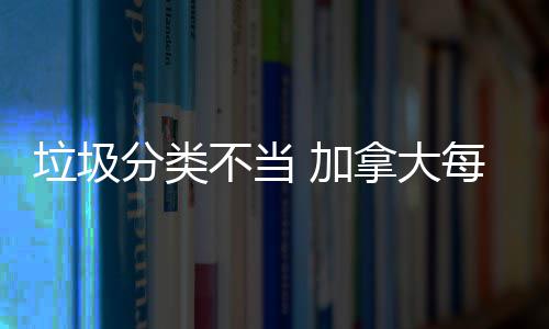 不当每年损失数百拿大垃圾 加万元分类